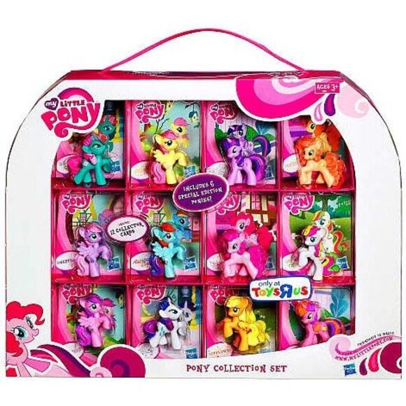 My Little Pony Poseable Collectible Dolls Set Includes 6 Special Edition Ponies - Picture 7 of 7